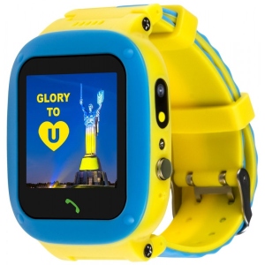 Дитячий годинник AmiGo GLORY GO004 Camera+LED Blue-Yellow