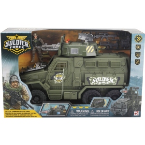 Ігрова фігурка солдатики Chap Mei Ігровий набір "Солдати" TACTICAL COMMAND TRUCK PLAYSET/БОЙОВА МАШИНА (545121)