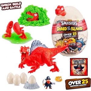 Динозавр Smashers Dino Island з аксесуарами-B (Смешерс Діно Айленд) (7487B)