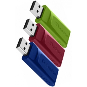 Флеш USB Verbatim USB 2.0 16 GB Slider (49326)