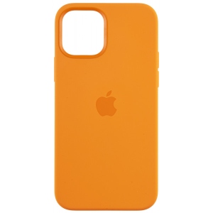 Чохол для смартфону Apple iPhone 12/12 Pro Silicone Case with MagSafe - Kumquat (MHKY3)