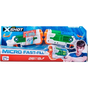 Водяний бластер
 ZURU набір (2шт.) X-Shot Warfare Fast Fill Small (56244R) Київ