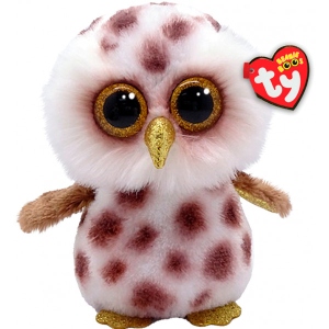М'яка іграшка тварина TY Beanie Boos Cова "WHOOLIE" 15см (36574)