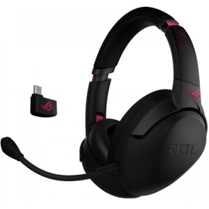 Гарнітура бездротова ігрова Asus ROG Strix Go 2.4 Electro Punk WL Black (90YH02P1-B3UA00)