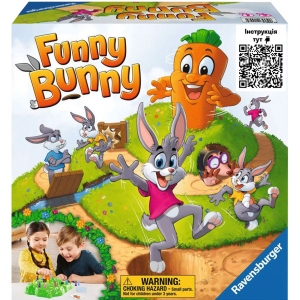 Настільна гра розважальна (5-7 років) Ravensburger "Веселий кролик" (21558)
