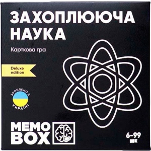 Настільна гра розвиваюча (8+) JoyBand-Bontoy MemoBox Delux Захоплююча наука (MBD105) фірмовий сайт