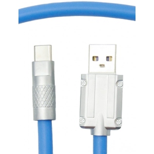 Кабель синхронізації даних DENGOS USB-USB Type-C 1м Blue (PLS-TC-NS-BLUE) в каталозі