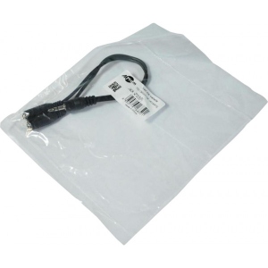 Кабель 3.5 мм -3.5 мм Atcom mini-jack 3.5мм (M) to 2xmini-jack 3.5мм (F) 0.1m (16850)