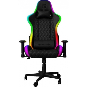 Крісло для геймерів GamePro Hero RGB (GC-700-Black)