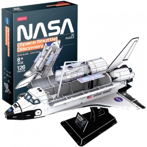 3D пазли Cubic Fun NASA "Космічний шатл Діскавері" (DS1057h)