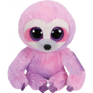 М'яка іграшка глазастик TY BeanieBoo's Рожевий лінивець "Dreamy" 15 см (36287)
