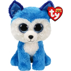 М'яка іграшка глазастик TY BeanieBoo's Блакитний хаски "PRINCE" 15 см (36310)