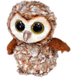 М'яка іграшка глазастик TY BeanieBoo's Коричнева сова "Percy" 15 см (36326)