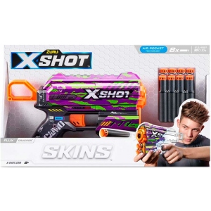 Бластер багатозарядний ZURU X-Shot Skins Flux Crucifer, 8 патронів (36516J)