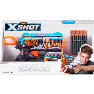Бластер багатозарядний ZURU X-Shot Skins Flux Beast Out (36516L)