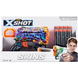 Бластер однозарядний
 ZURU Skins Menace Spray Tag (8 патронів) (36515D)