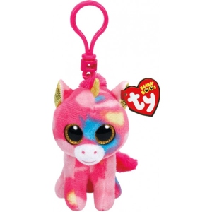 М'яка іграшка глазастик TY Beanie Boo's Єдиноріг "Fantasia" 12 см (36619)