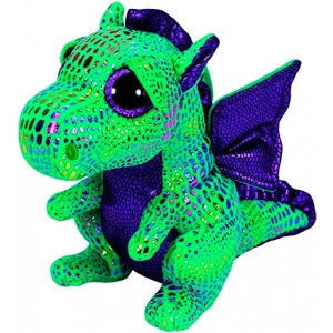 М'яка іграшка глазастик TY Beanie Boo’s Дракон Cinder 25 см (37052)