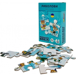 Пазли картонні (3-4 роки) JoyBand-Bontoy «Риболови» (36 елем.) (PB02)