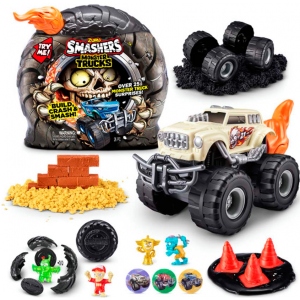 Набір ігрових фігурок Smashers Monster Wheels з аксесуарами (Скалл трек Монстер Вілс) (74103B)