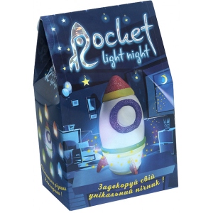 Набір для виготовлення декору Strateg Rocket Light Night (30709) в Україні