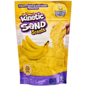 Кінетичний пісок Kinetic Sand & Kinetic Rock з ароматом Банановий десерт (71473B)