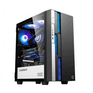 Корпус Gamemax ATX  без блока живлення Brufen C3 BW