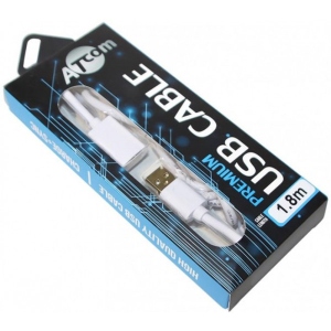 Кабель USB type A - USB type A Atcom USB 2.0 AM/AF 1.8m (13425)