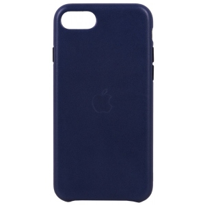 Чохол для смартфону Apple iPhone SE 2020 Leather Case - Midnight Blue (MXYN2ZM/A)