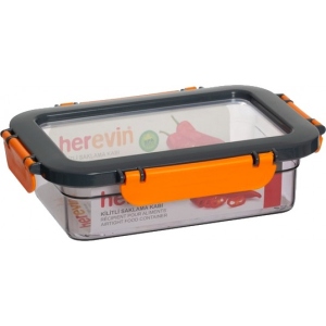 Ємність для зберігання Herevin Combine Orange 0.6 л (161426-567)