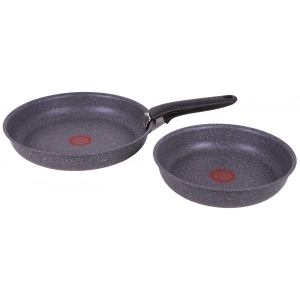 Набір сковорід зі знімною ручкою Tefal L6829072 Ingenio Mineralia Force 3 пр.
