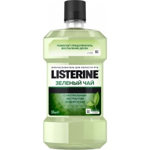Ополіскувач для порожнини рота Listerine Зеленый чай 500 мл (3574661253404)
