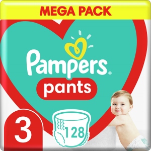 Одноразові підгузки-трусики Pampers Pants Midi Розмір 3 (6-11 кг) 128 шт. (8006540069417)