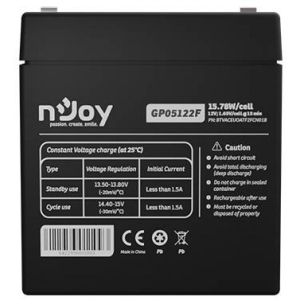 Акумулятор для ДБЖ Njoy GP05122F 12V 5AH (BTVACEUOATF2FCN01B) купити
