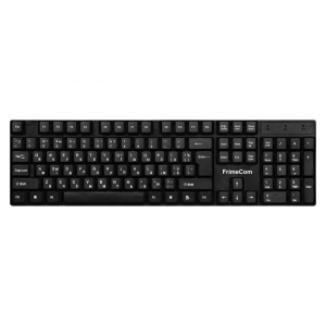 Клавіатура дротова FrimeCom K12 Ukr Black