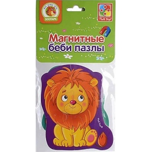 Пазли магнітні (до 2 років) Vladi Toys Левеня і мавпочка (рус) (VT3208-07) в інтернет-магазині