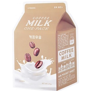 Маска для обличчя A'pieu Coffee Milk One-Pack с экстрактом кофе 21 мл (8806185780285) ціни