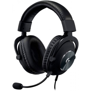 Гарнітура дротова ігрова Logitech Pro X Gaming Black (981-000818)
