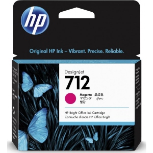 Уцінка - Картридж для струменевих принтерів/БФП HP DJ No.712 DesignJet Т230/Т630 Magenta 29ml (3ED68A)