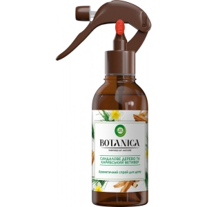 Освіжувач повітря для кімнати Air Wick Botanica Спрей Сандалове дерево і карибський ветивер 237мл Київ