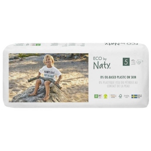 Одноразові підгузки Eco By Naty Органічні Розмір 5 (11-26 кг) 40 шт. (178457)