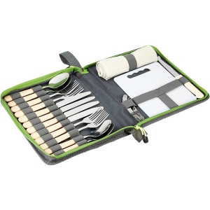 Сумка-набір для пікніка Outwell Picnic Cutlery Set White (650667) дешево
