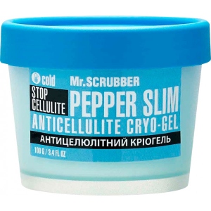Гель для тіла Mr.Scrubber Антицелюлітний кріо гель Stop Cellulite Pepper Slim 100мл