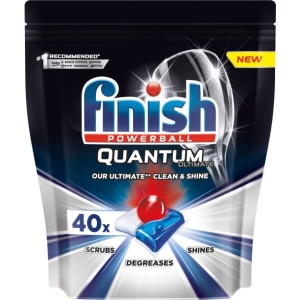 Таблетка для посудомийної машини Finish QUANTUM Ultimate 40 таб