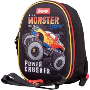 Рюкзак дитячий 1 Вересня K-43 Monster Truck Black (552509)