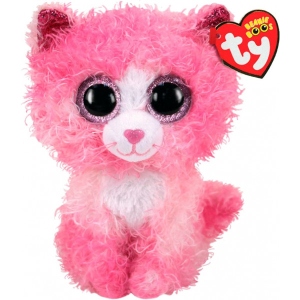 М'яка іграшка глазастик TY BeanieBoo's Рожеве кошеня "Reagan" 15 см (36308)