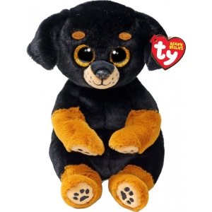 М'яка іграшка глазастик TY BEANIE BELLIES Пес "ROTTWEILER" (41290)