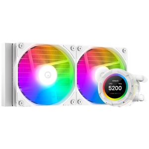 Водяна система охолодження ID-Cooling Space LCD SL240 XE White
