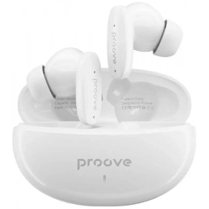 Навушники вкладиші бездротові TWS Proove MoshPit TWS White Glossy (492080003)