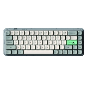 Клавіатура бездротова ігрова Motospeed Darmoshark K5 Gateron Silver Pro Light Gray (dmk5lgspro)